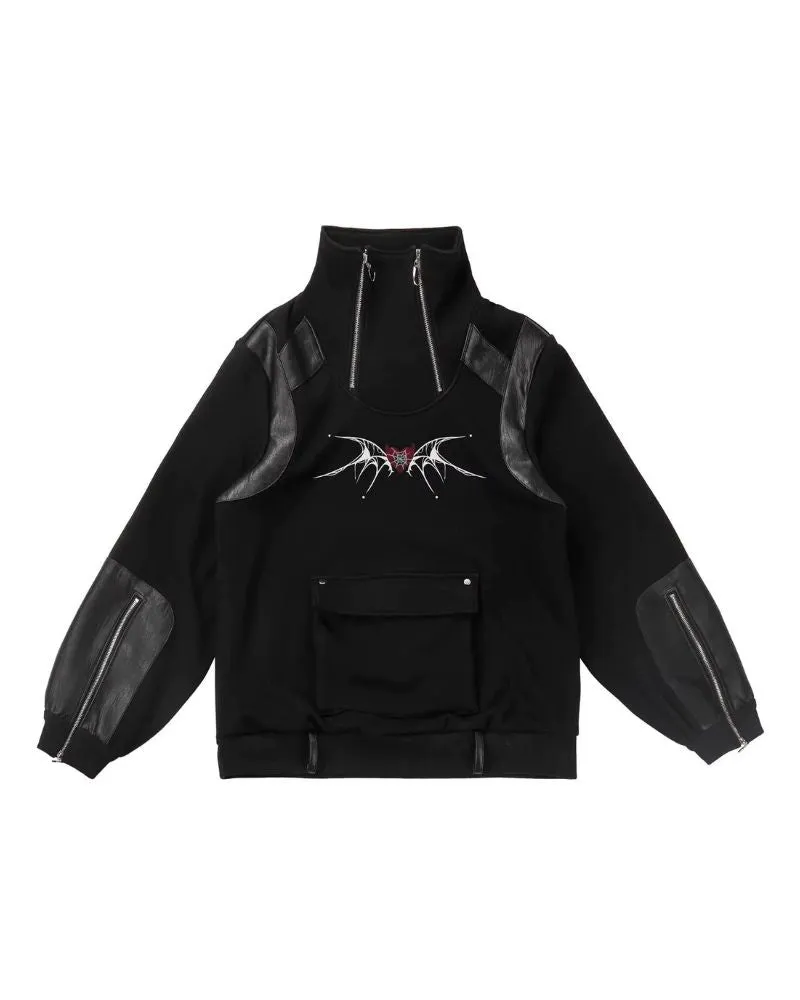 Techwear Sweet Girl Hoodie Pants And Cargo Skirt Set（Sold Separately）