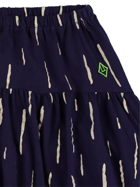 The Animals Observatory   Glowing cotton midi skirt 