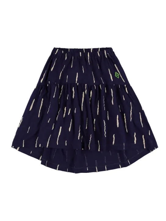 The Animals Observatory   Glowing cotton midi skirt 