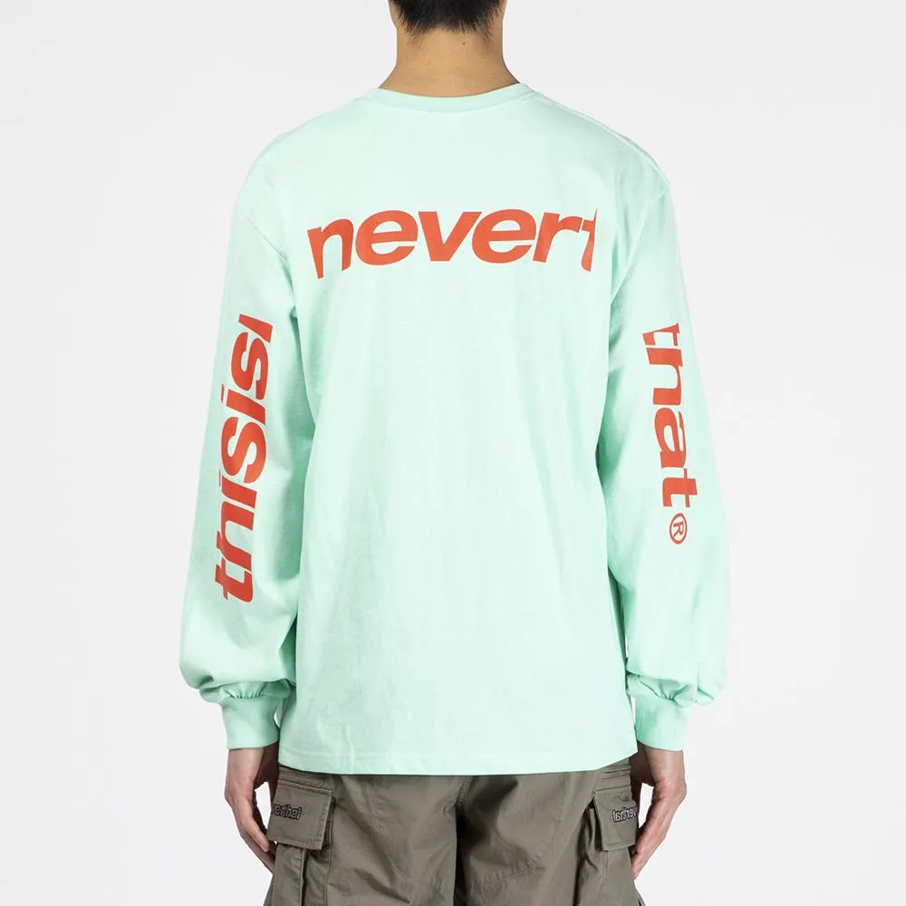 thisisneverthat SP-3 Long Sleeve T-shirt / Mint