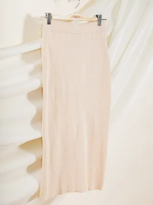 Very J Knit Skirt 12W2046VSE - Cream