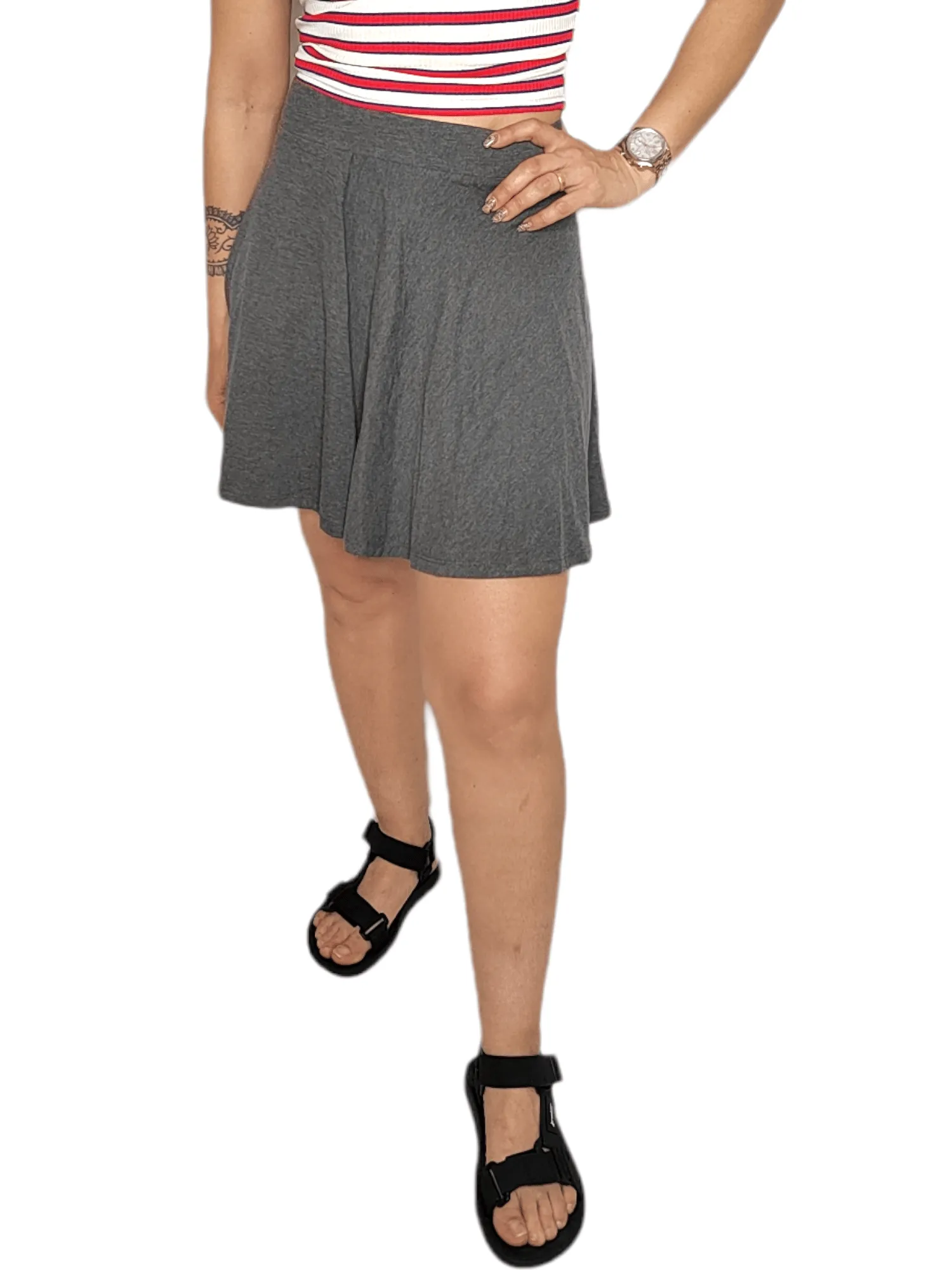 Women Skirt - Grey