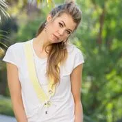 Women's Girls' Summer One of a Kind Designer Drop Shoulder Bamboo Scarf T