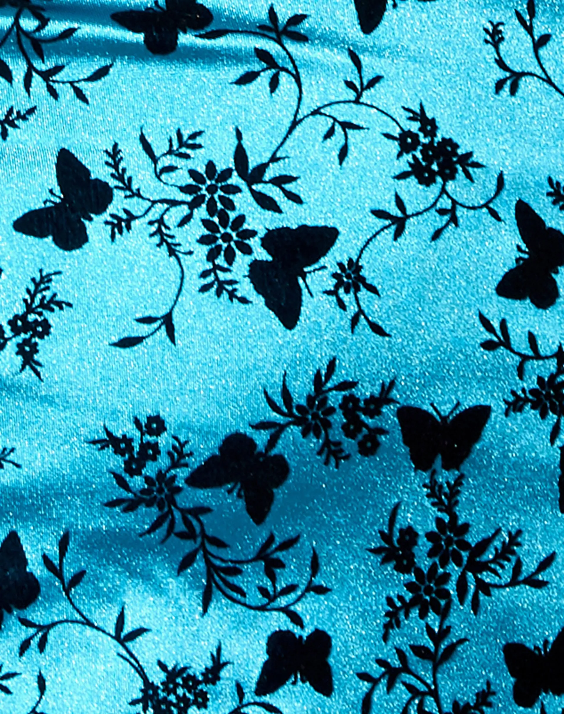 Wren Mini Skirt in Butterfly Bloom Blue