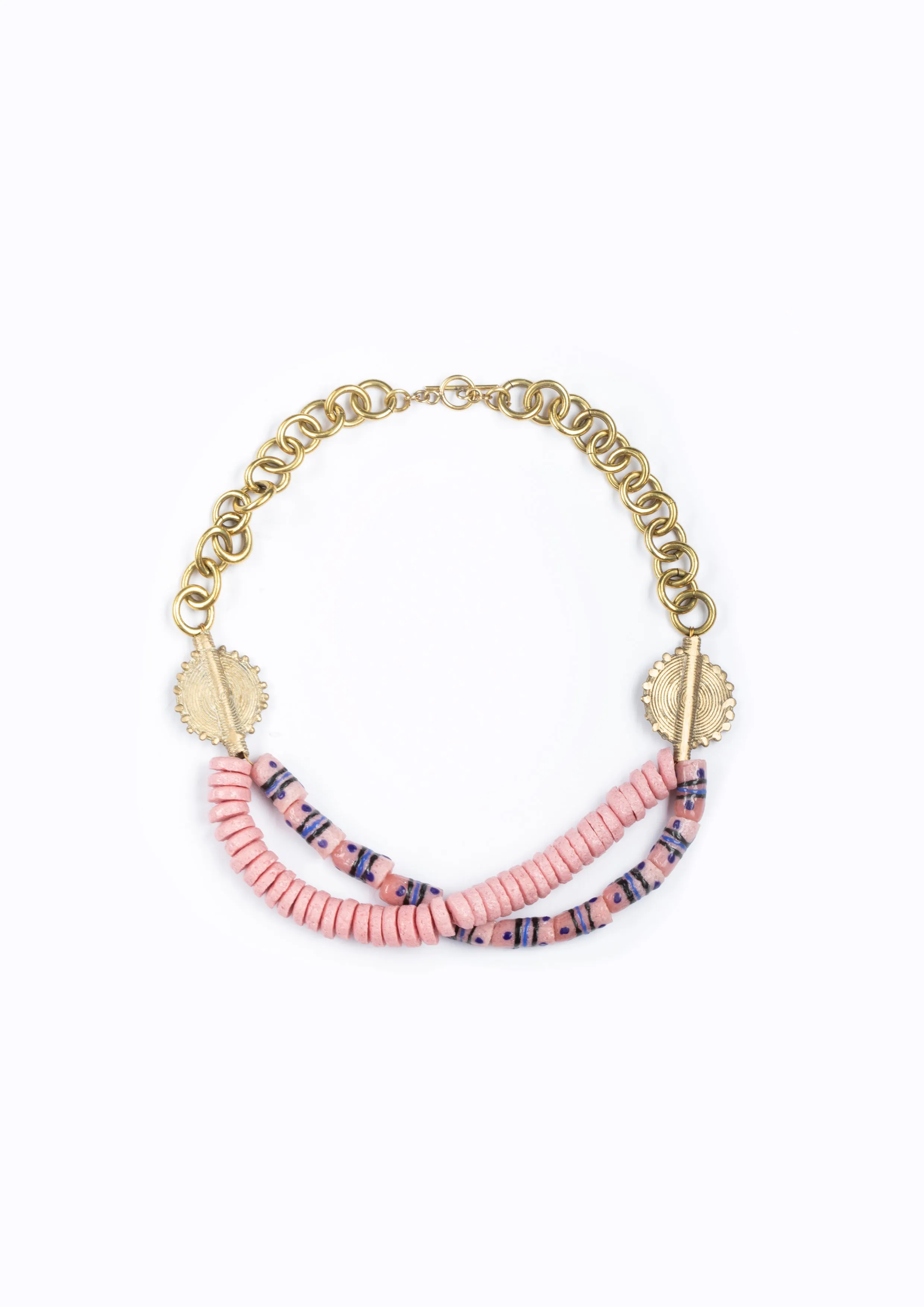 Zumba Necklace Pink